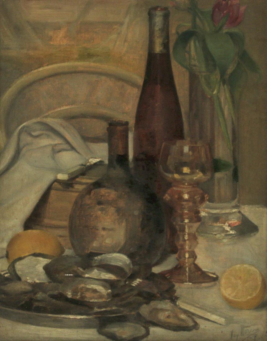Max Moreau (Belgium, 1902-1992) - Still Life, Oil on (1 of 3)