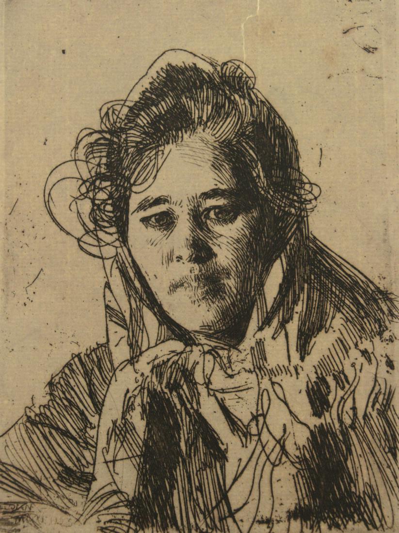 Anders Leonard Zorn (Swedish, 1860-1920) - Anna (1 of 2)