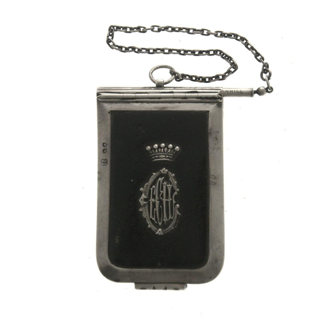 Victorian Sterling Silver Aide Memoire, Wright & (1 of 3)