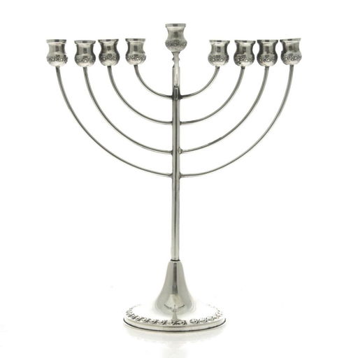 Silver Hanukkah Lamp Menorah Judaica Jan 27 2020 Pasarel In Israel
