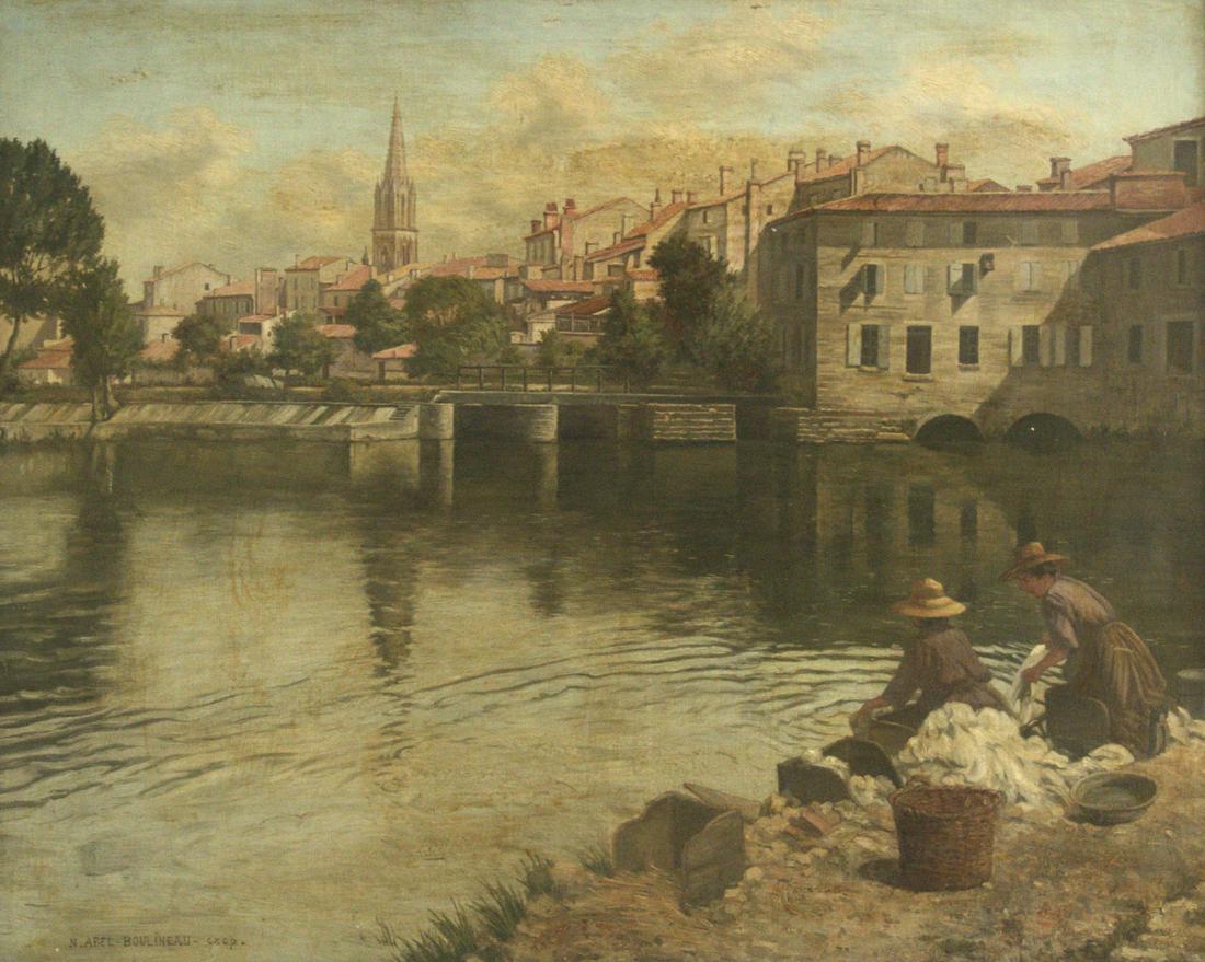 Abel Boulineau (France, 1893-c.1934) - Urban / River (1 of 3)