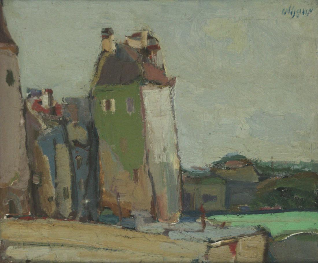 Moshe Rosenthalis (1922-2008) - Landscape, Oil on (1 of 3)