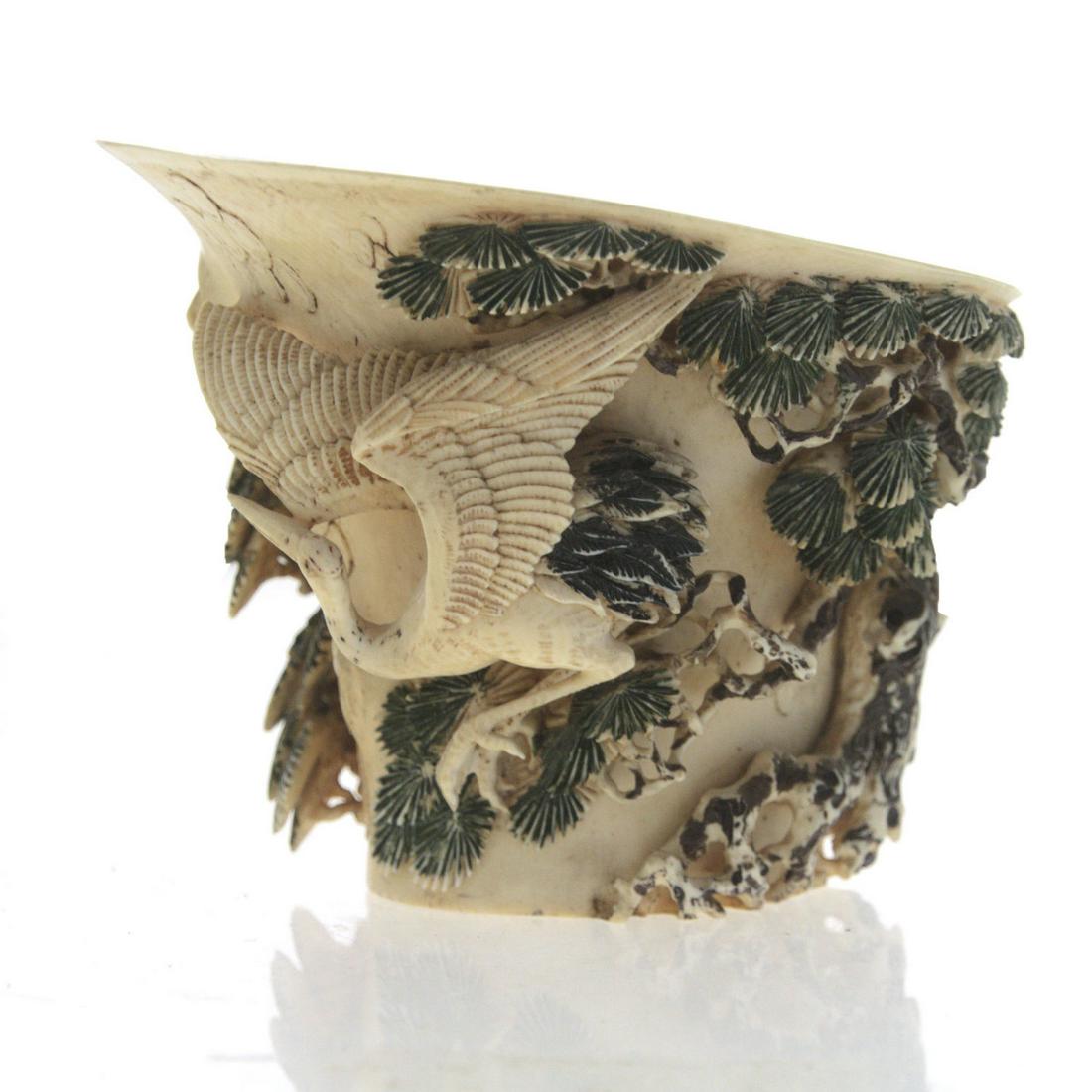 Unusual Japanese Sculpture Okimono. (1 of 3)