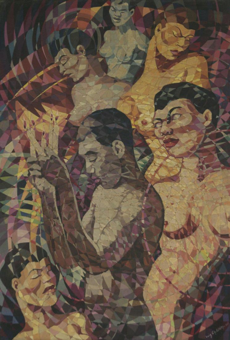 Unidentified Artist - Luis Ch. Gyory - Oil on (1 of 3)