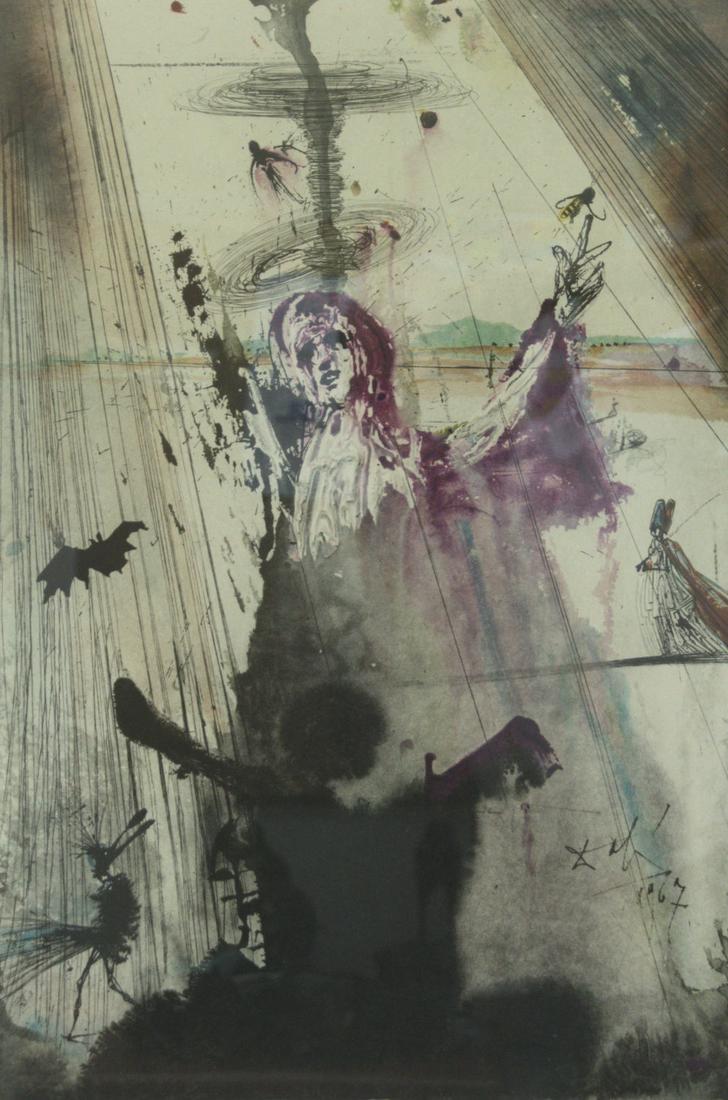 Salvador Dali (Spain, 1904-1989) - I Have Set Before (1 of 3)