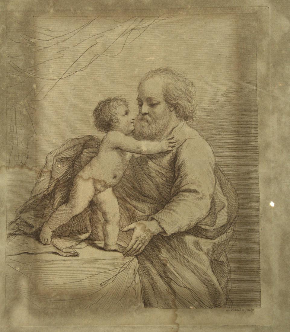 Giovanni Vitalba (Italy, 1738-1792) - St. Joseph with (1 of 2)