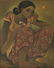 Roger San Miguel (Filipino, b.1940) - Girl with Bird