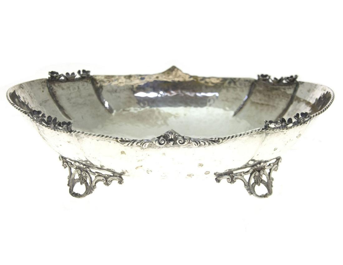Sterling Silver Oval Bowl. (1 of 3)