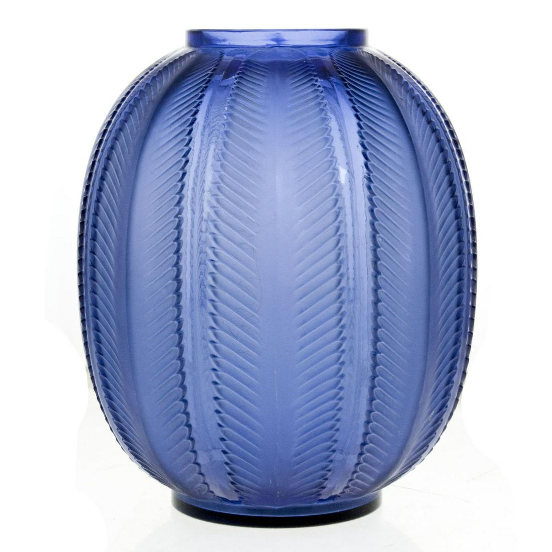 Rene Lalique Biskra Glass Vase (1 of 3)