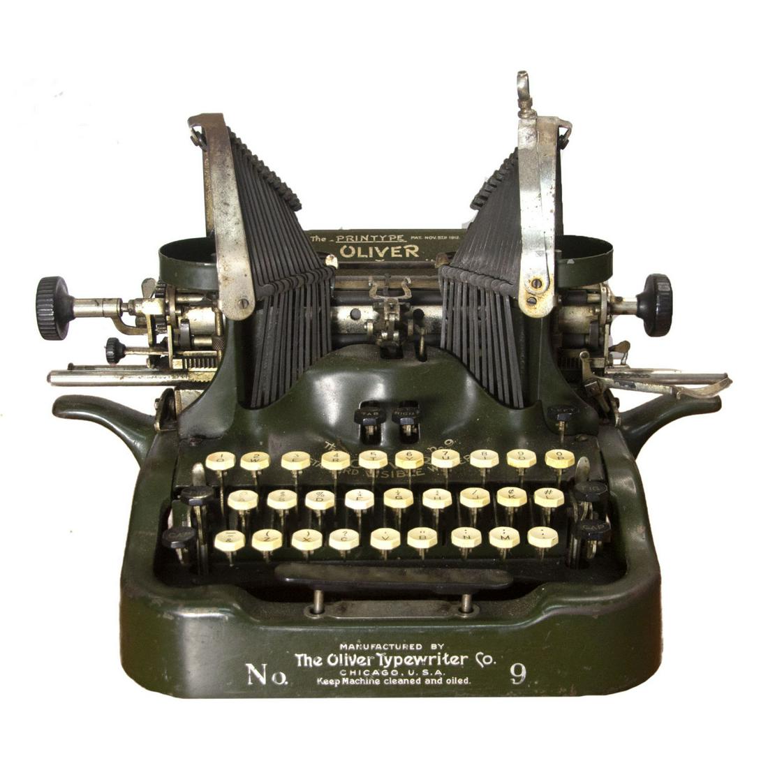 The Oliver Typewriter Company, No. 9 Typewriter.: The Oliver Typewriter Company, No. 9 Typewriter. English.