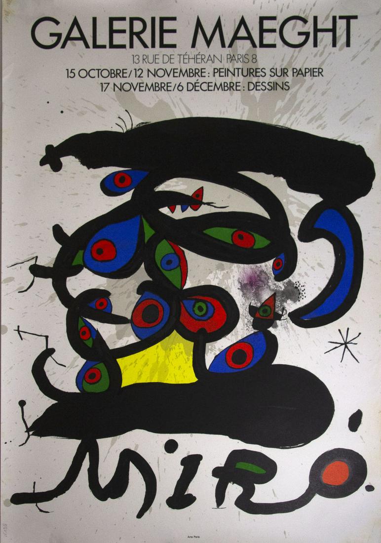 Joan Miro (Spanish, 1898-1976) - Lithographic (1 of 1)