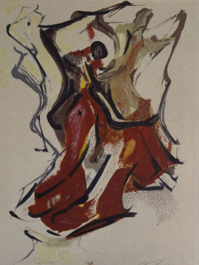 David Alfaro Siqueiros (Mexican, 1896-1974) - Fantasy, (1 of 3)