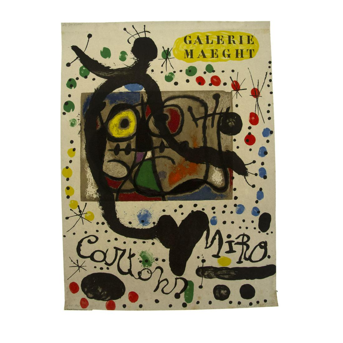 Joan Miro (Spanish, 1898-1976) - Lithographic (1 of 1)