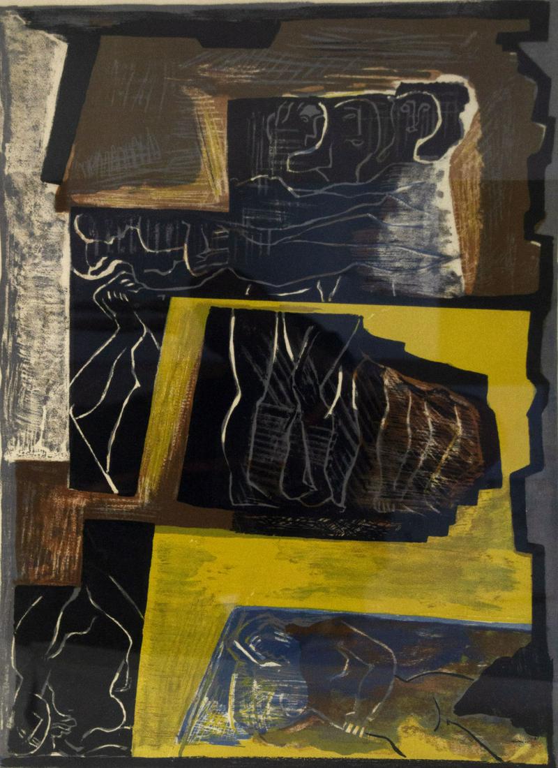 Ossip Zadkine (Russian French, 1890-1967) - The Dream, (1 of 3)