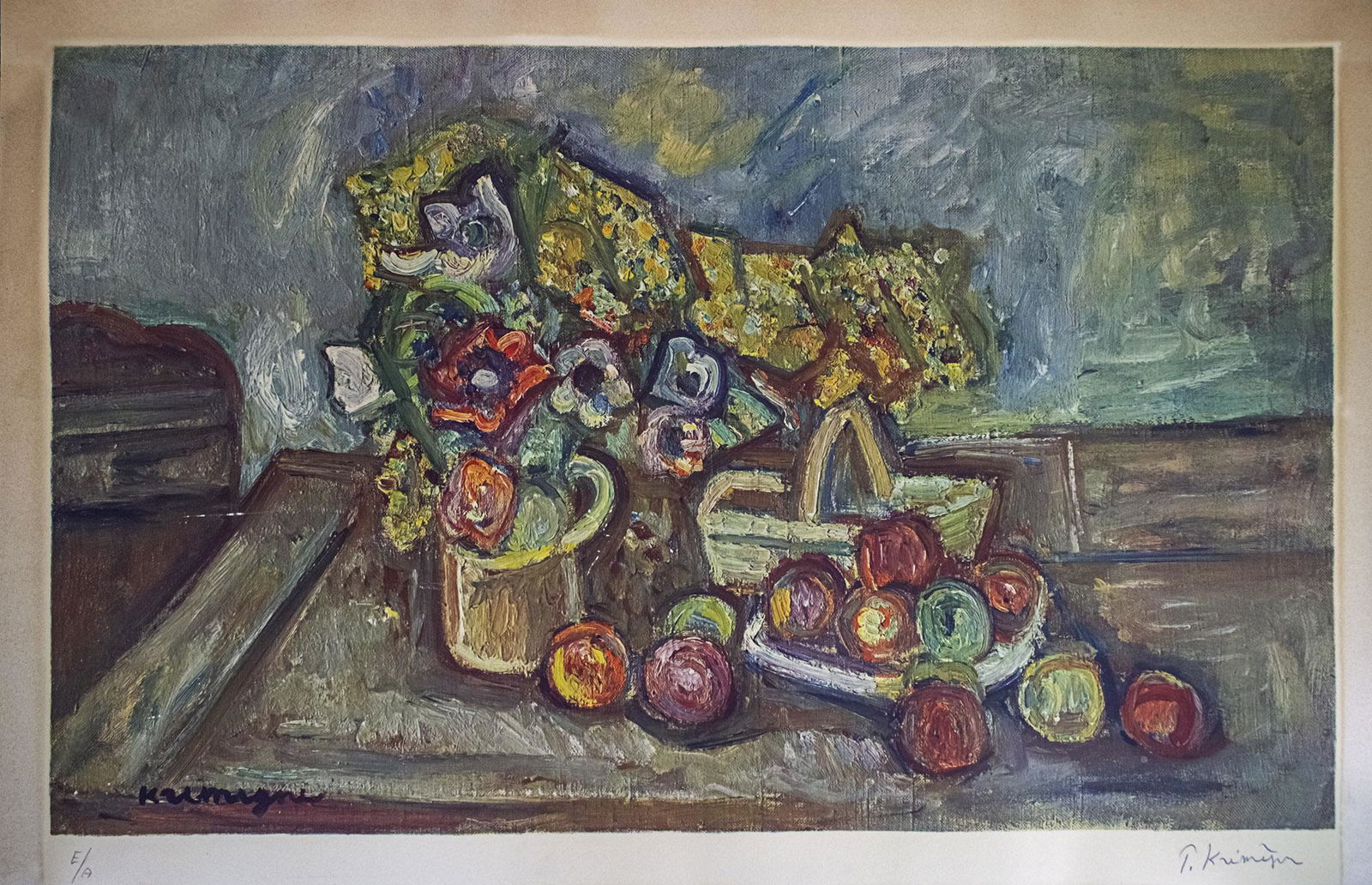 Pinchus Kremegne (Lithuanian French, 1890-1981) - Still (1 of 3)