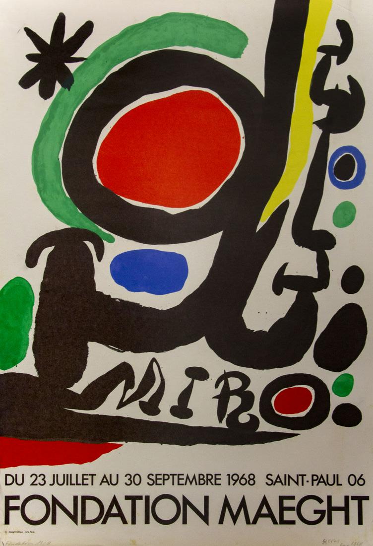 Joan Miro (Spanish, 1898-1976) - Lithograph Exhibition (1 of 1)