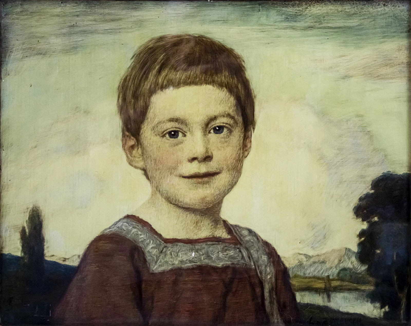 Ludwig Von Zumbusch (German, 1861-1927) - Boy in the (1 of 4)
