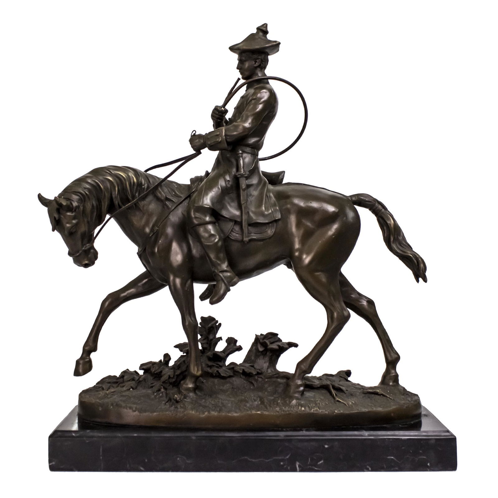 Horseman Bronze Sculpture after Pierre-Jules Mene (1 of 4)