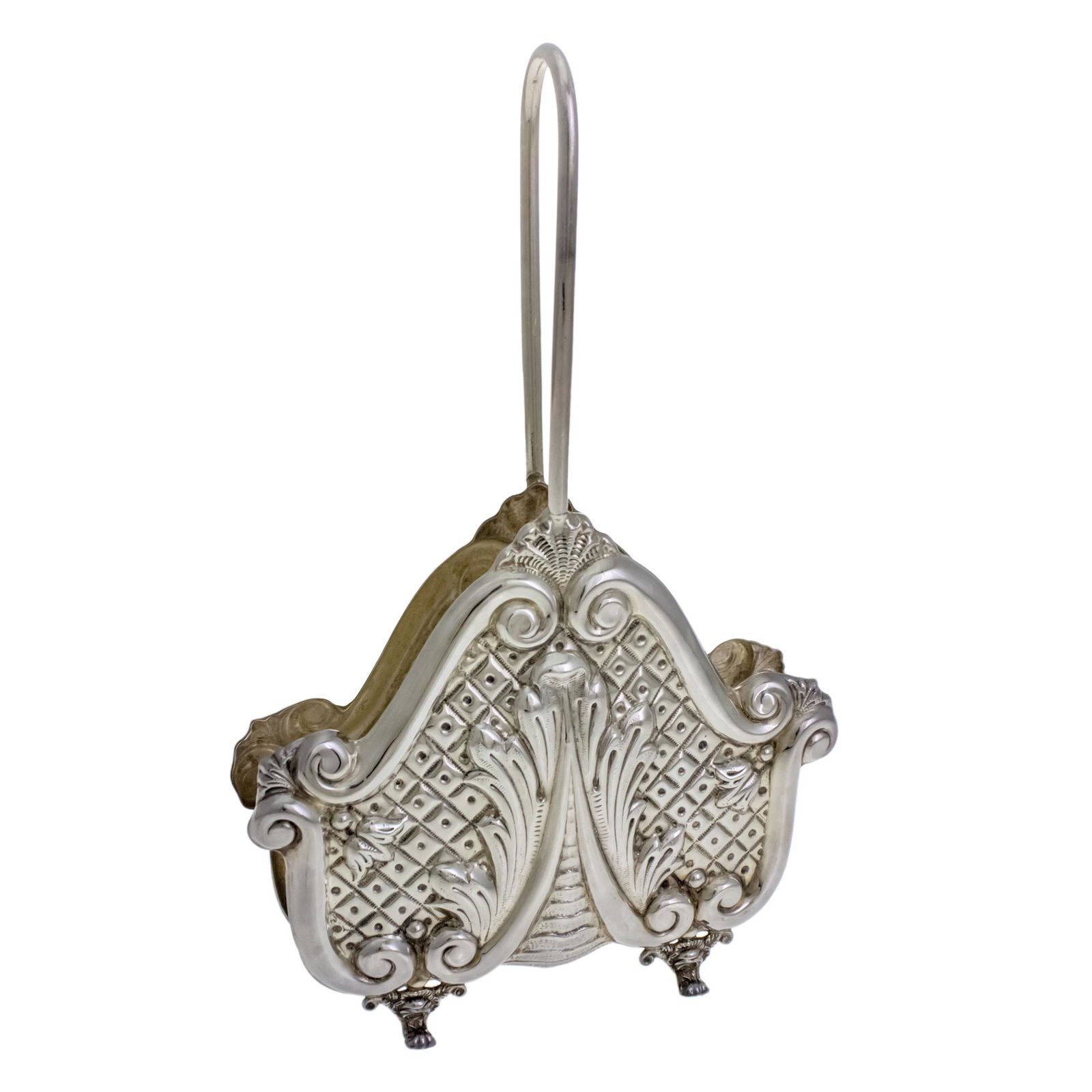 Hazorfim Sterling Silver Napkin Holder. (1 of 2)
