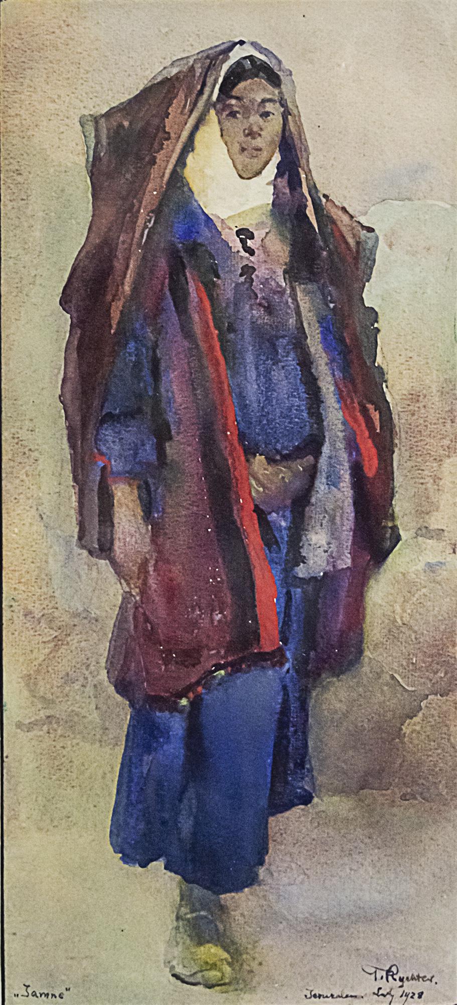 Tadeusz Rychter (Poland, 1873-1943) - Yemenite Jewess (1 of 3)