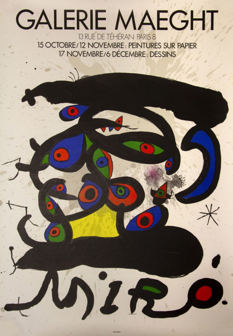 Joan Miro (Spanish, 1898-1976) - Lithographic (1 of 1)