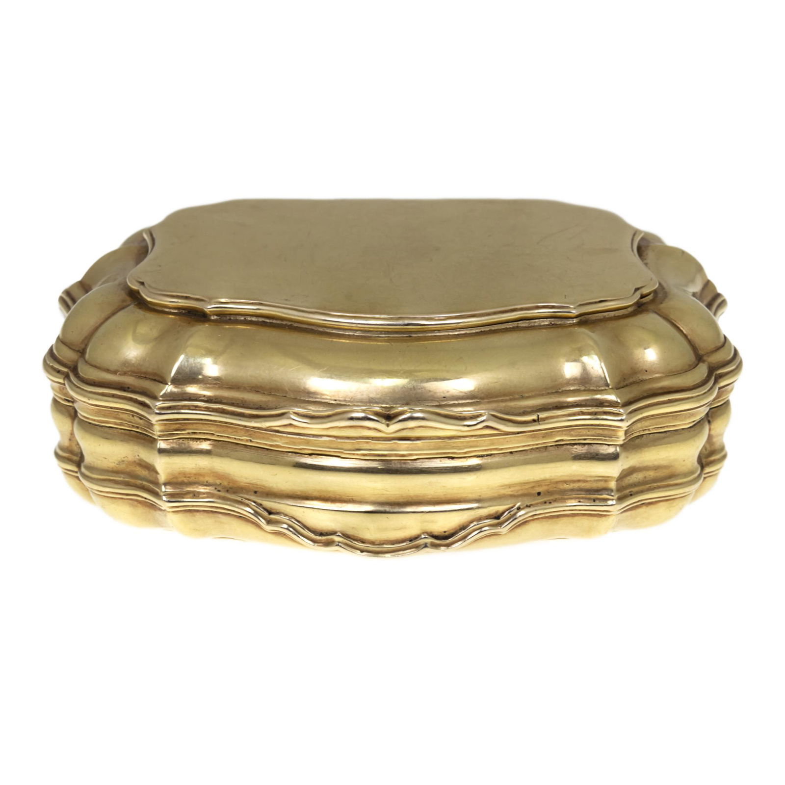 RARE! 18k Yellow Gold Johann Wolffgang Hartich Snuffbox (1 of 12)