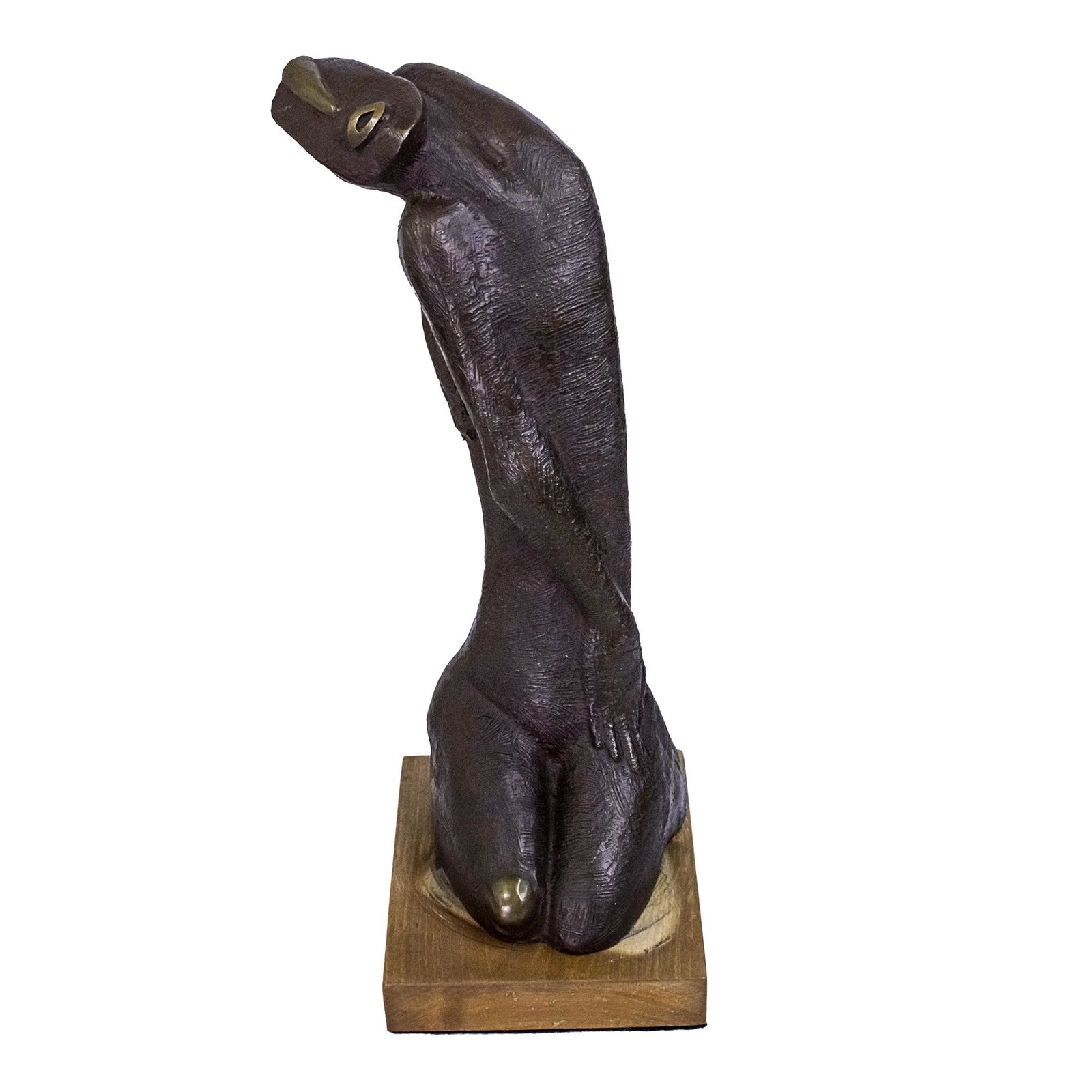 Unidentified Artist - Woman, Bronze Sculpture. (1 of 3)