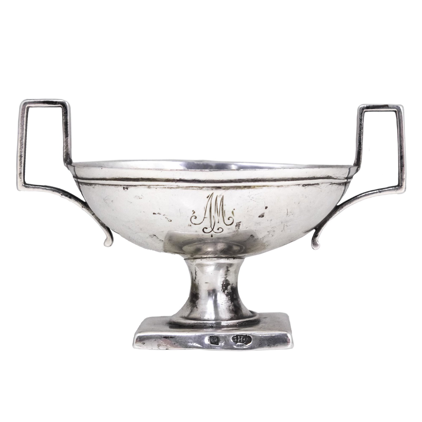 Antique silver Salt Cellar, Lemberg (Lvov), Habsburg (1 of 4)