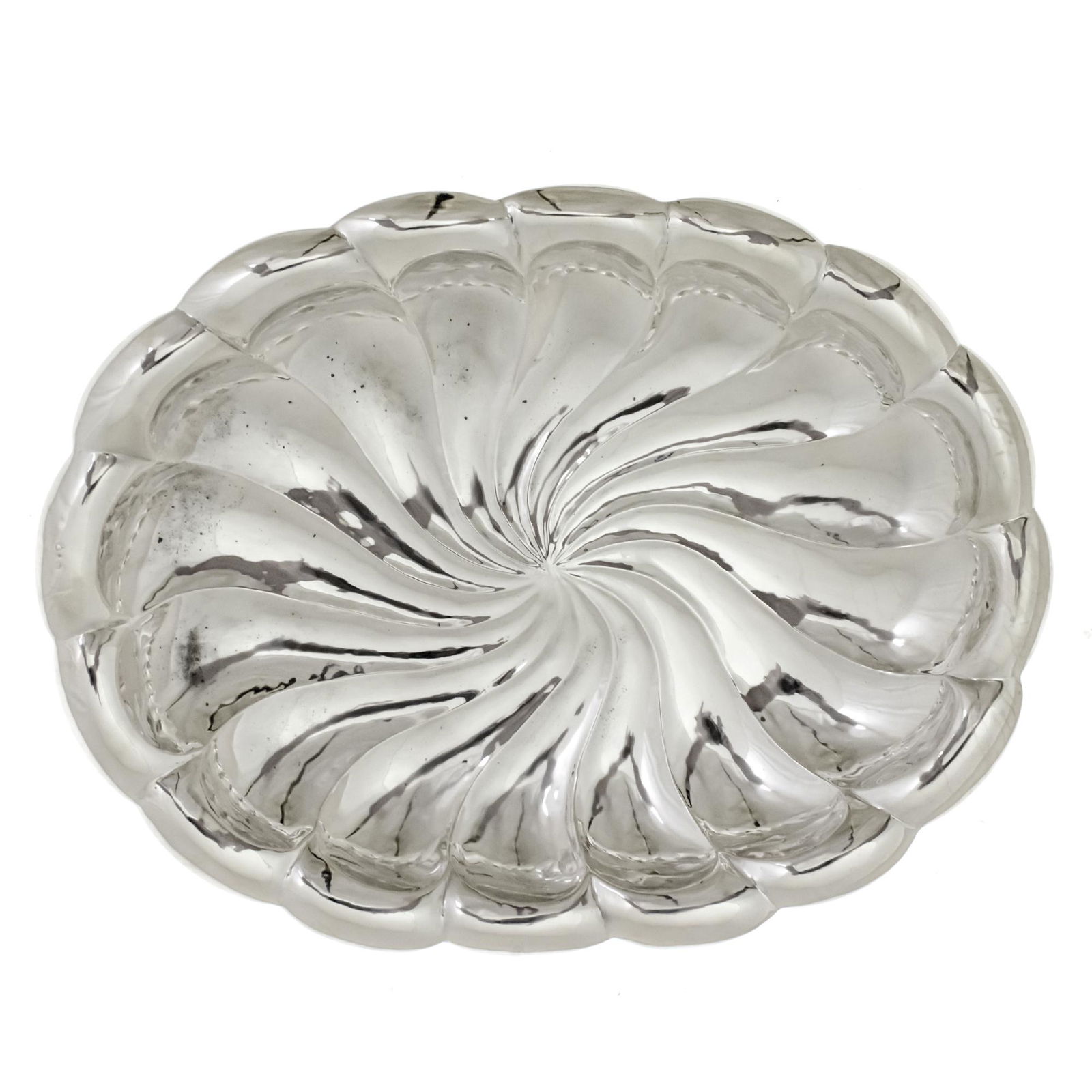 Art Deco Silver Serving Dish Centerpiece, Budapest, (1 of 1)