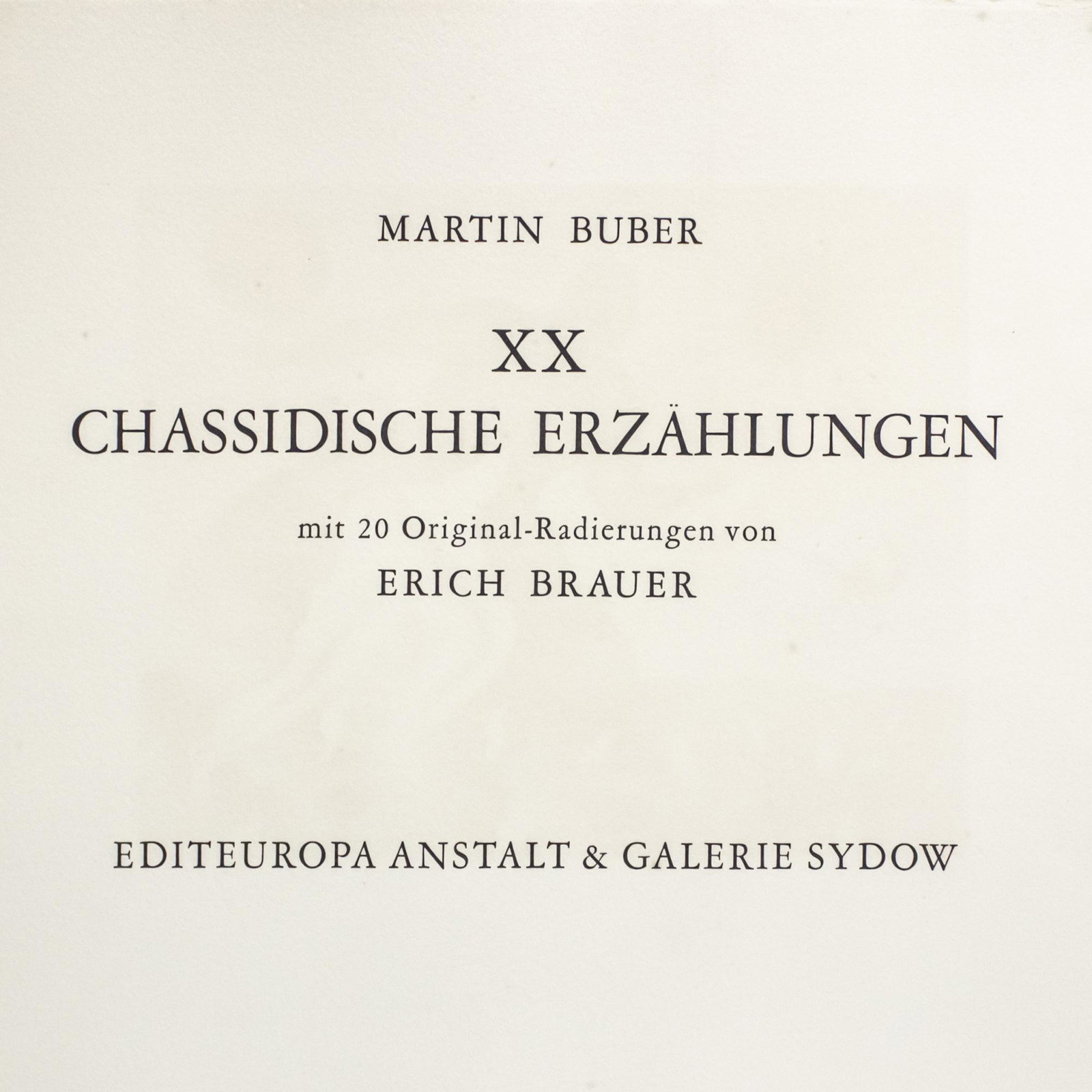 Erich Brauer (Austrian / Israeli, 1929-2021) - Martin (1 of 9)