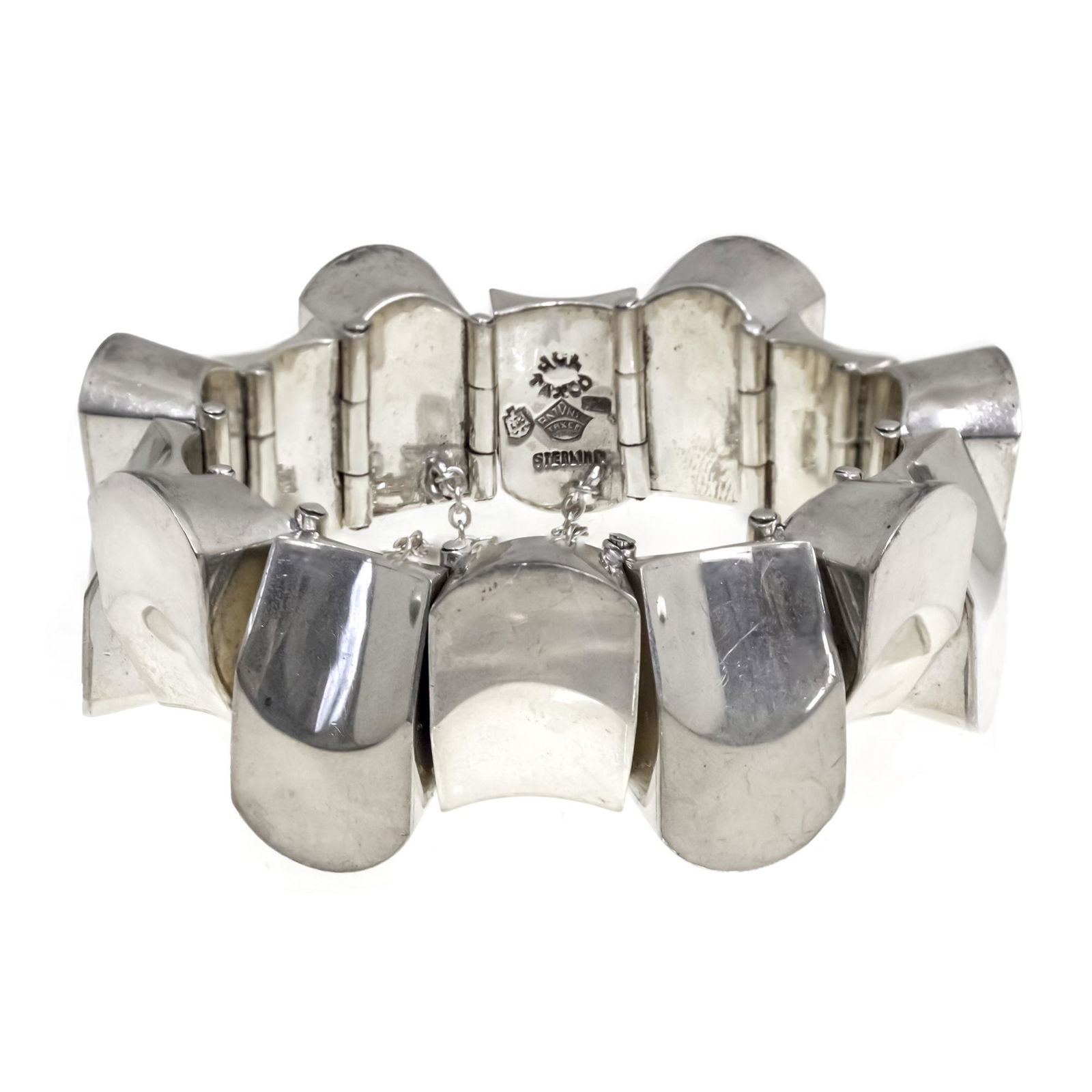 Antonio Pineda (Mexican, b.1919) Taxco 970 Sterling (1 of 3)