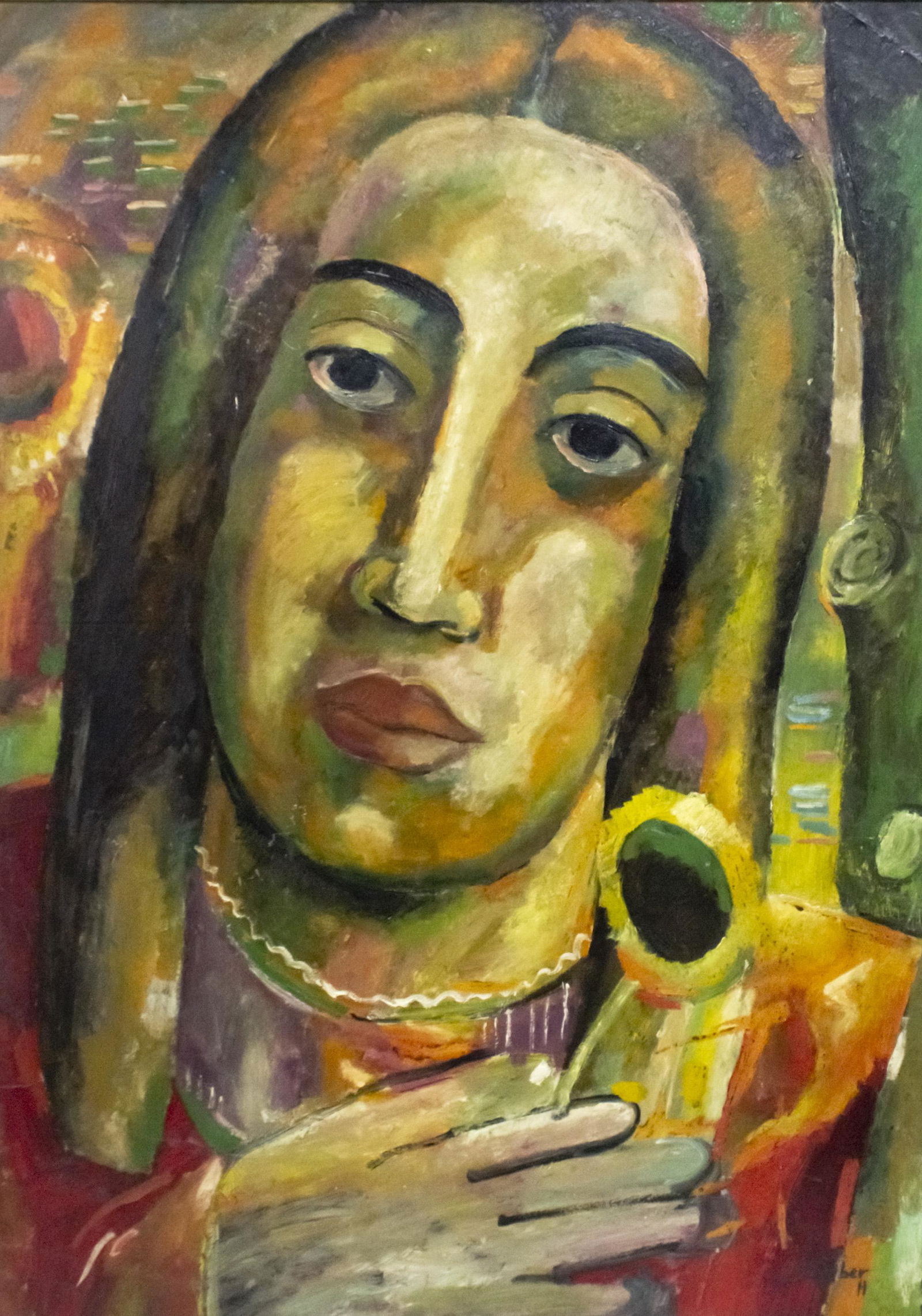 Hugo Scheiber (Hungarian, 1873-1950) - Head of a Woman, (1 of 3)