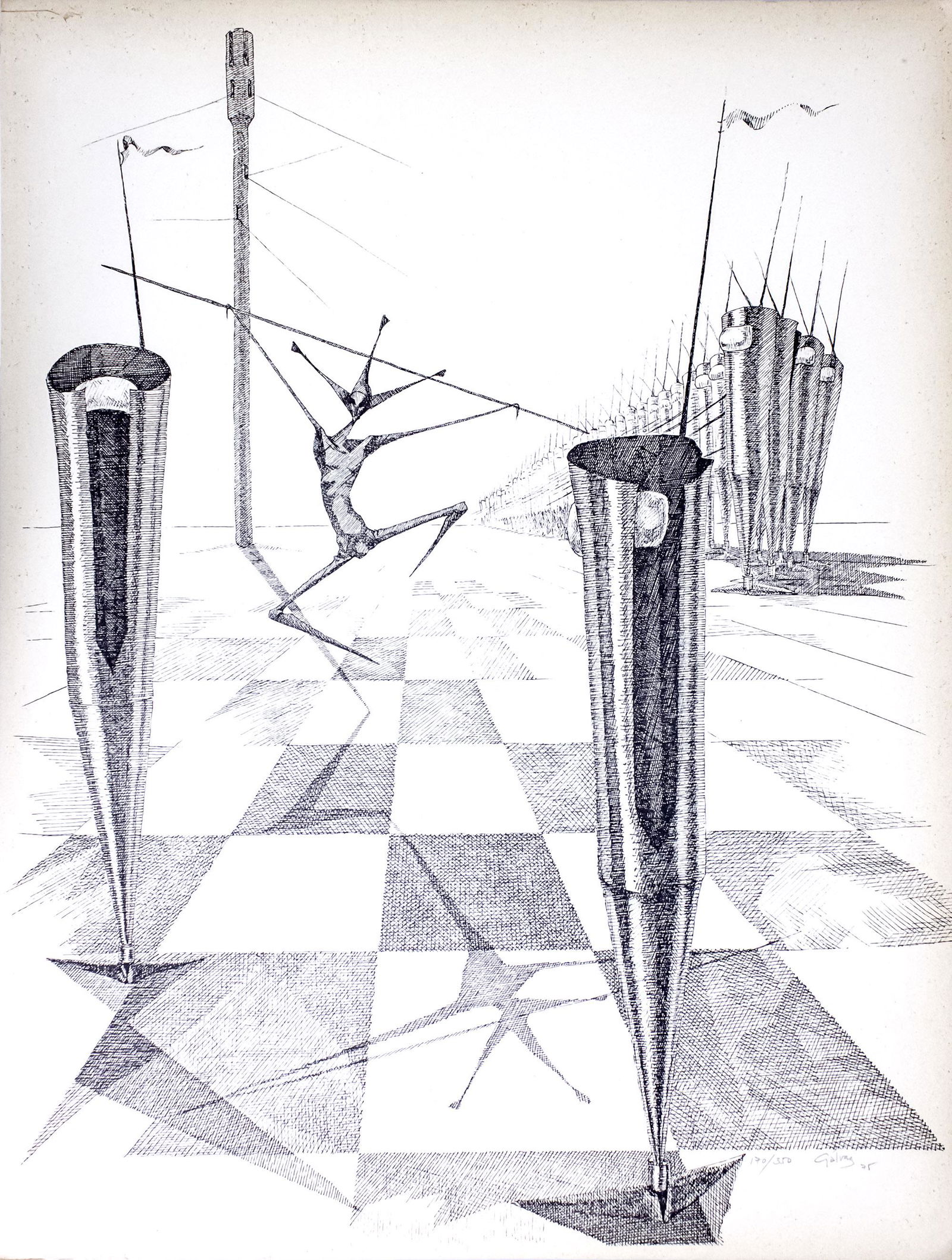 Cristina Galvez (Peruvian, 1916-1982) - Portfolio with (1 of 6)