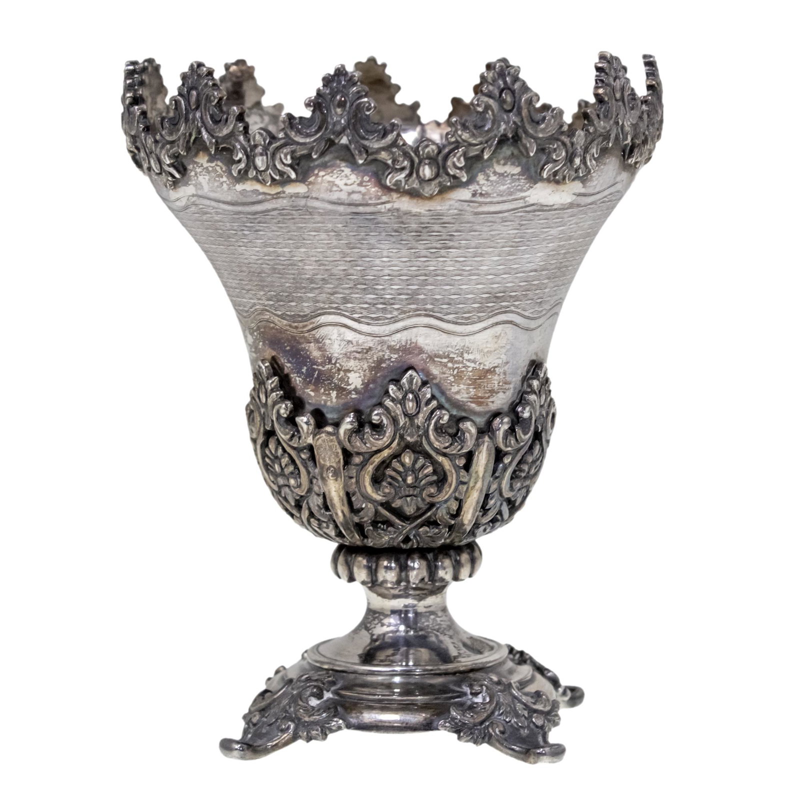 Ottoman Silver Jam Pot, Circa 1900. (1 of 2)