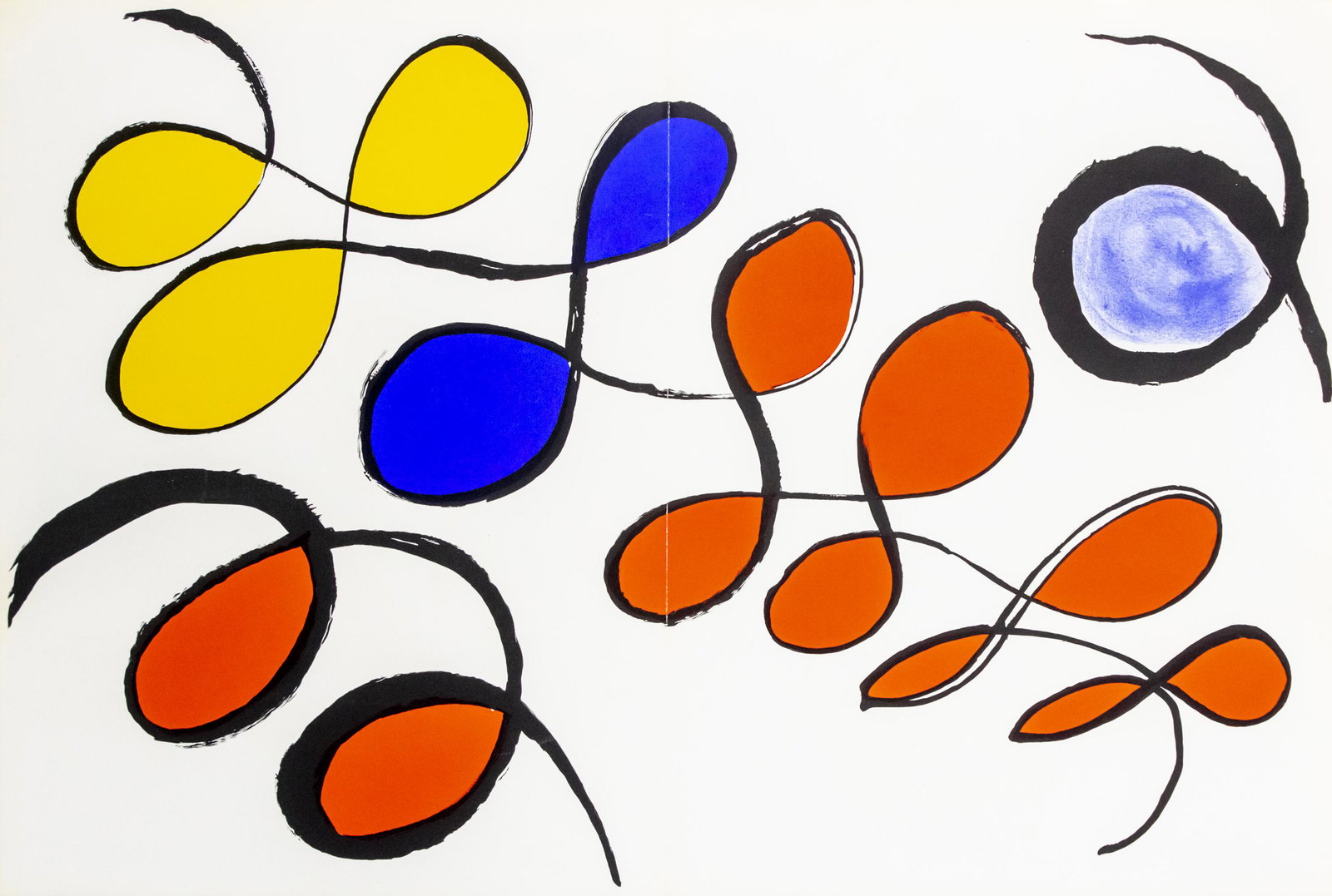 Alexander Calder - Derriere Le Miroir, No. 190, 5 Original Lithographs, 1971. (1 of 4)