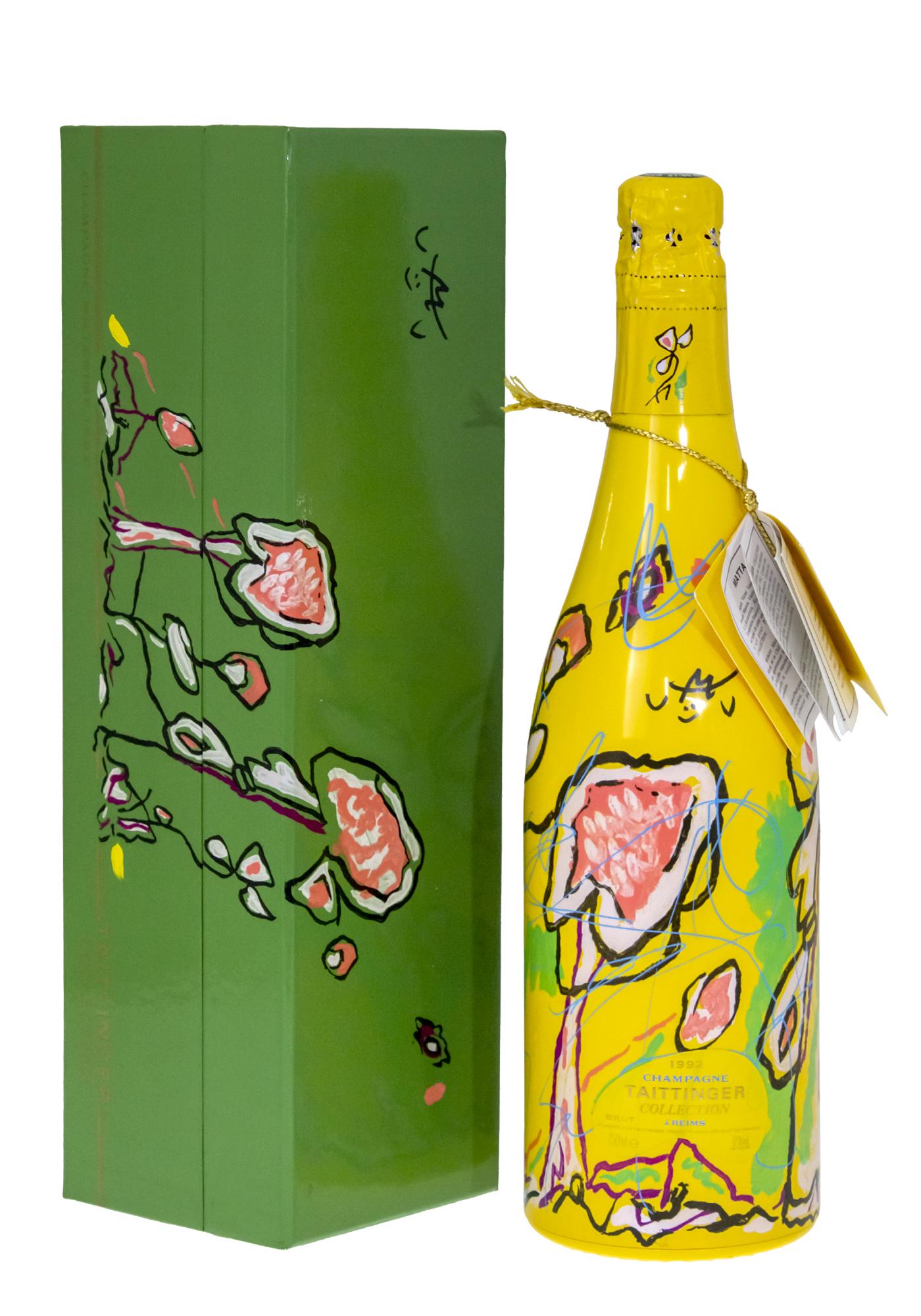 Taittinger Champagne Bottle - Roberto Matta (1911-2002) from The Artists Collection, 1992. (1 of 4)