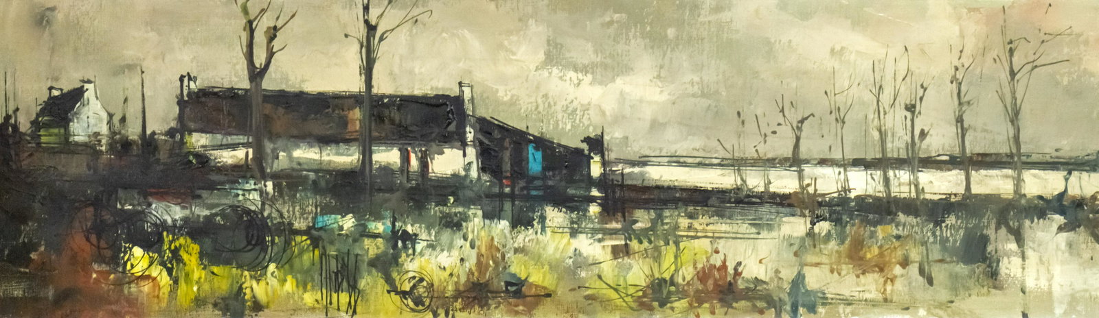 Aldo Luongo (Argentina / Italy, b.1940) - Landscape, Oil on Canvas. (1 of 4)