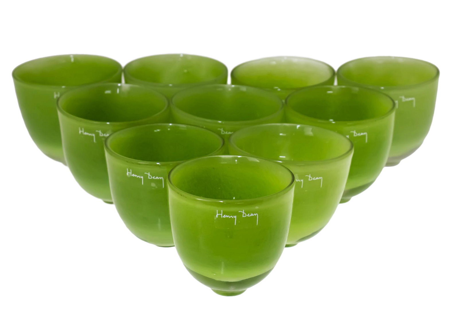 Henry Dean Set of 10 Glasses. (1 of 4)