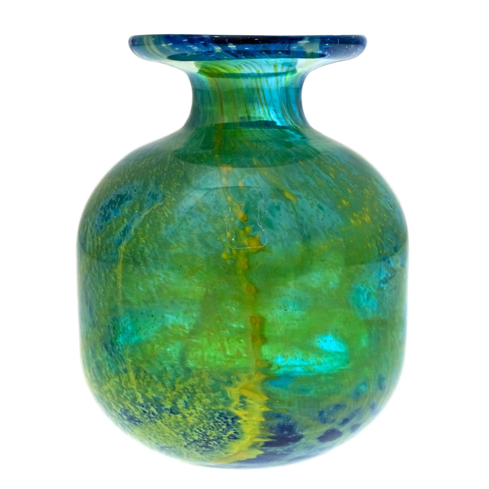 Mdina Glass Vase, Malta. Auction