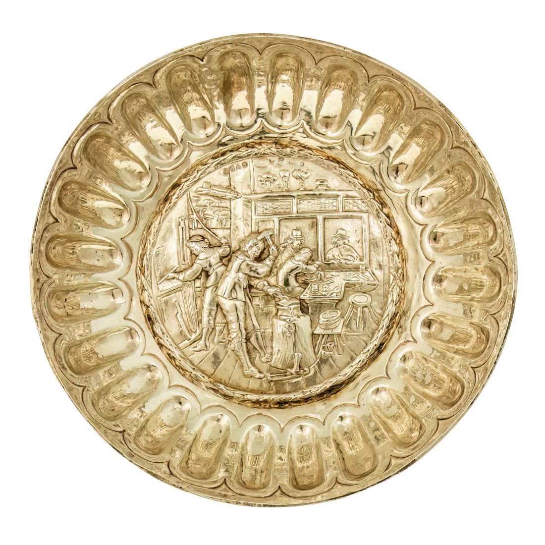 Gilt Silver Bowl, Ludwig Neresheimer, Hanau, Germany, Circa 1890. (1 of 3)