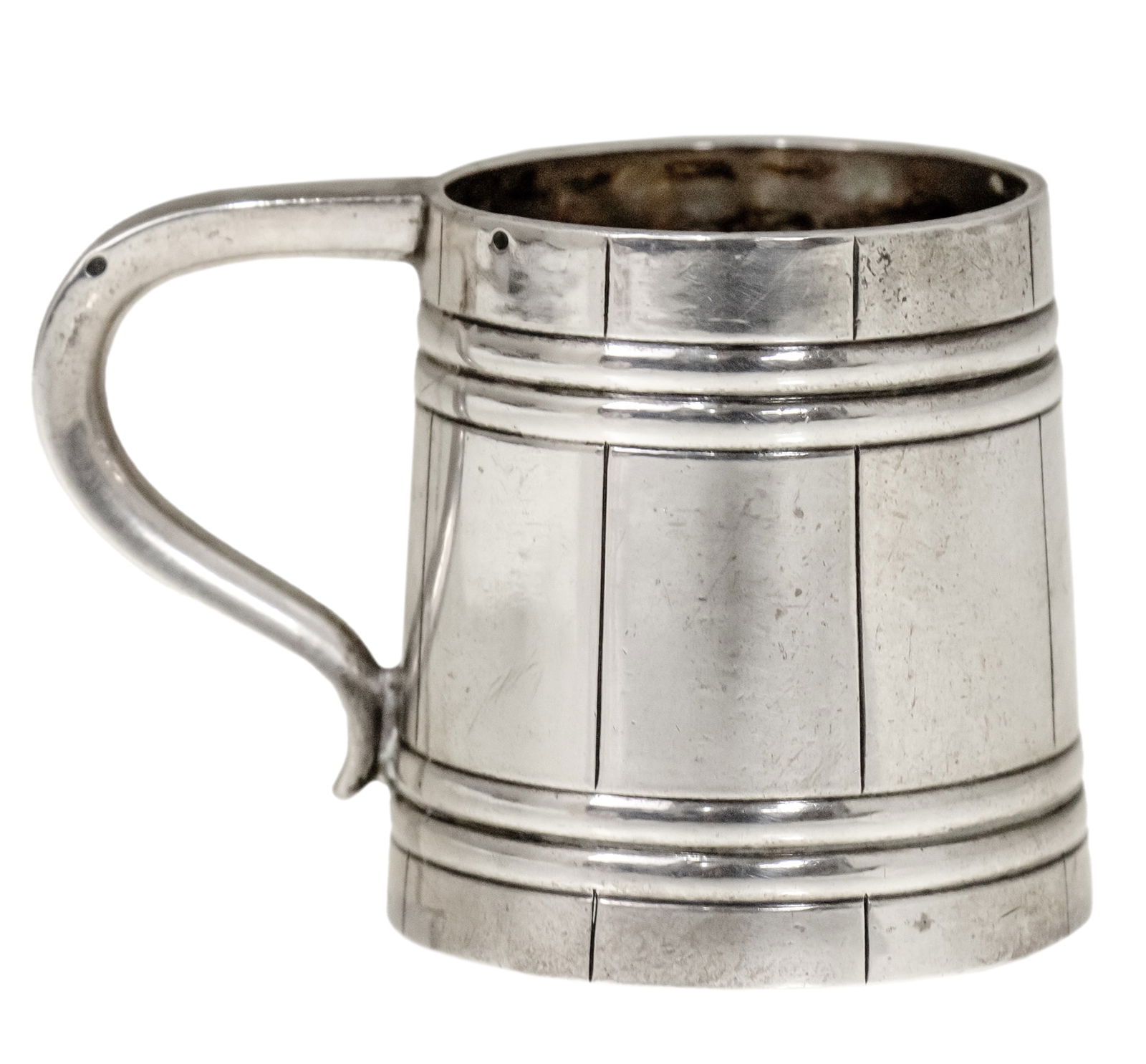 Silver Miniature Tankard, Nichols and Plinke, St. Petersburg, Russia, Late 19th Century. (1 of 3)