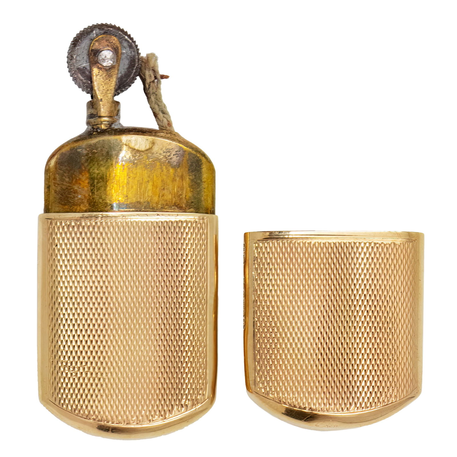 9k Yellow Gold Lighter, John Henry Wynn, Chester, England, 1927. (1 of 4)