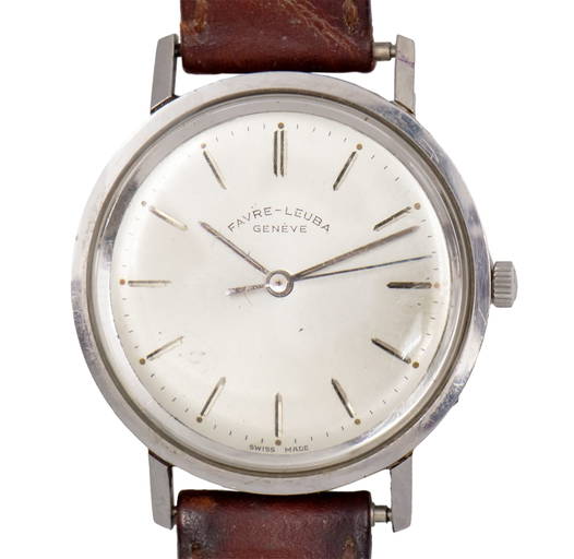 Auction Favre Leuba Zenith Watches Favre Leuba, Inauguration 1964 Wrist