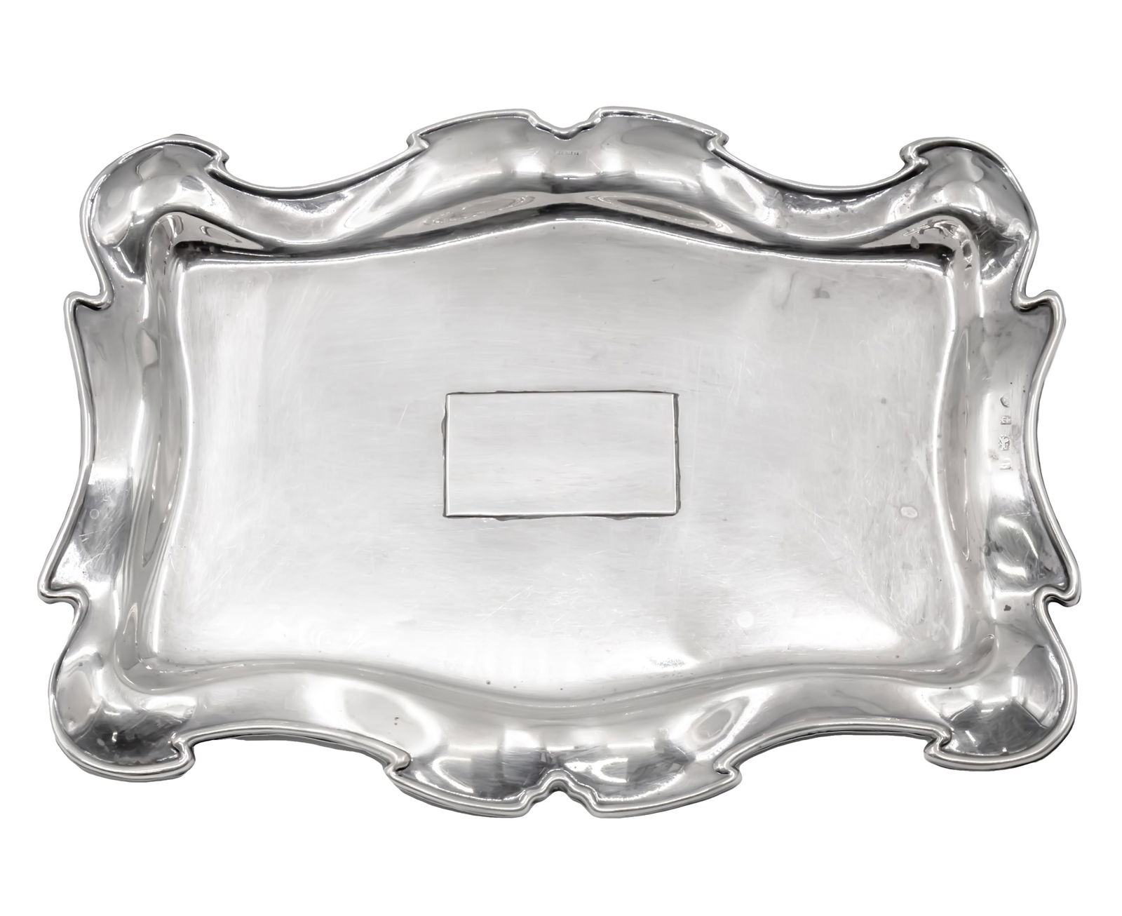 Arts and Crafts Sterling Silver Tray, William Williams, Birmingham, England, 1901. (1 of 2)