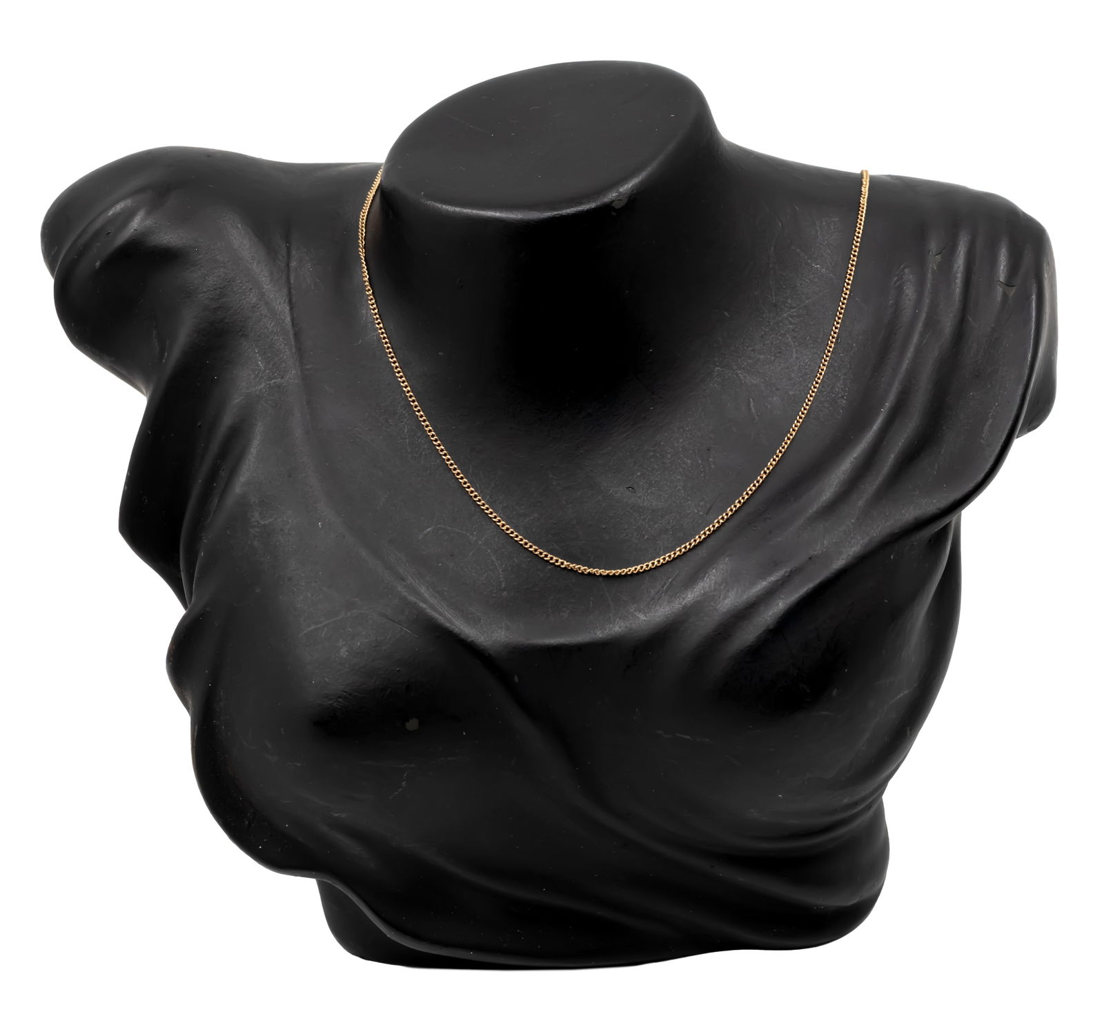 Two 14k Yellow Gold Chains Necklaces. (1 of 5)