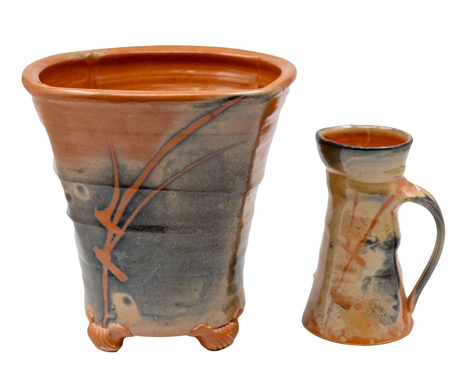 Malcolm Davis (American, 1937-2011) - Ceramic Vase and Jug. (1 of 5)