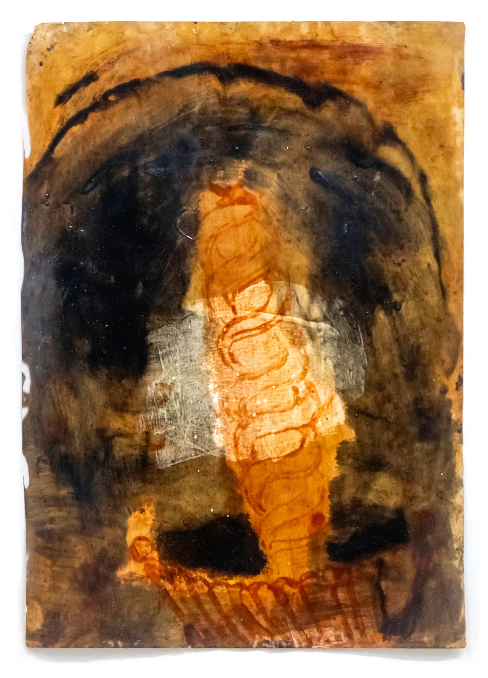 Yigal Ozeri (b.1958) - Mixed Media and on paper.: Yigal Ozeri (b.1958) - Mixed Media and on paper. Signed. 38x30cm.