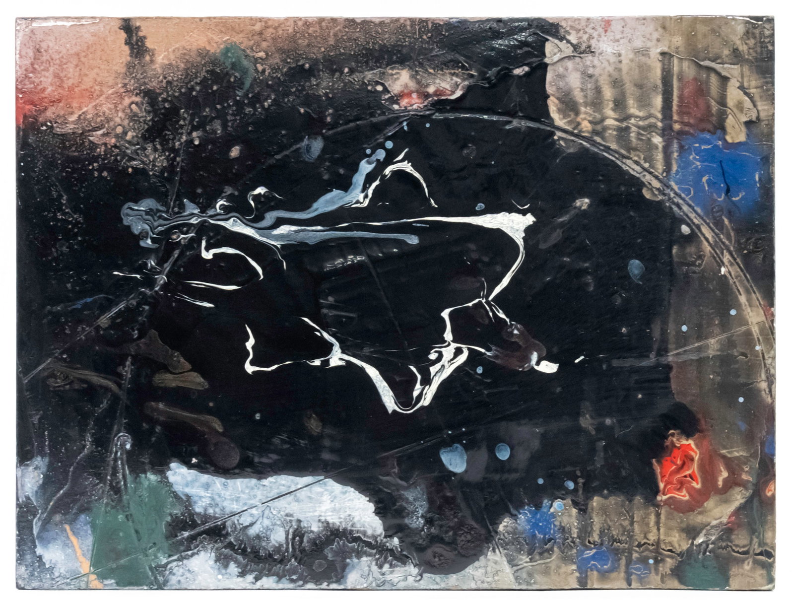 Yuval Shaul (b.1961) - Oil on Board, 2000.: Yuval Shaul (b.1961) - Oil on Board, 2000. Signed and dated again on the reverse. 22x29cm. Yuval Shaul was born 1961 in Tel Aviv, Israel, he graduated from the Avni Institute, Tel Aviv with Art Studie