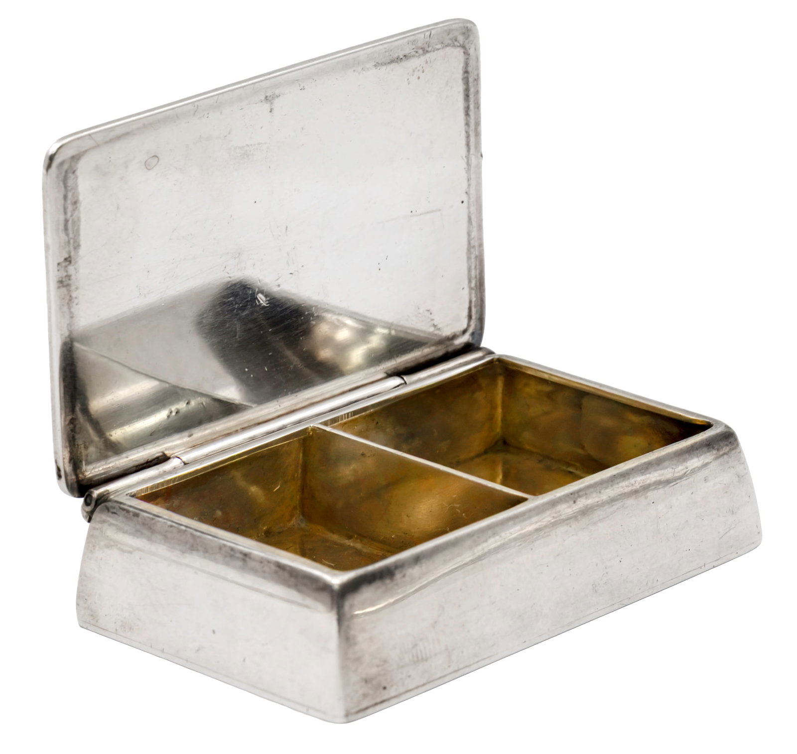 Tiffany & Co Sterling Silver Stamp Box. (1 of 2)