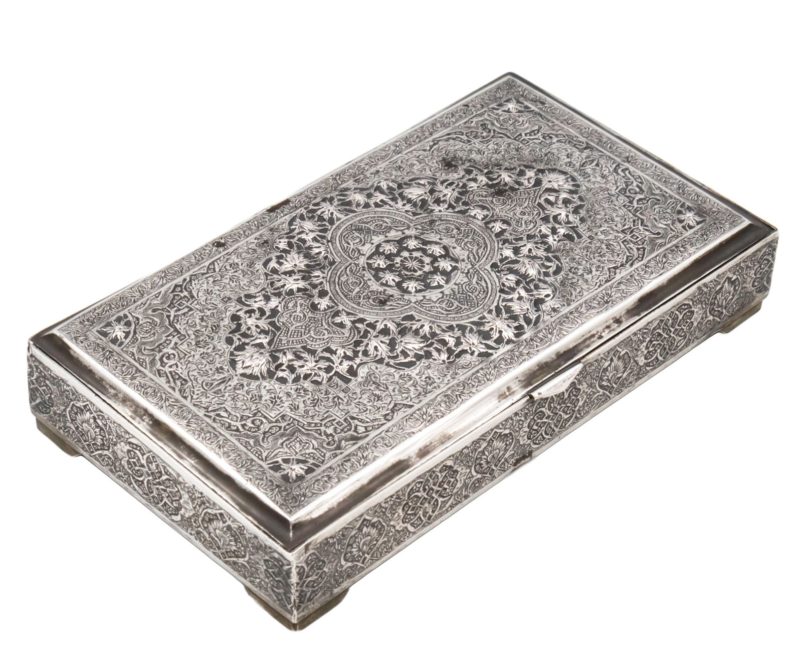 Persian Silver Box. - 2